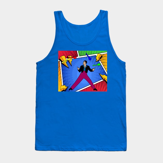 Juggler Juggling Circus Performers Tank Top by flofin